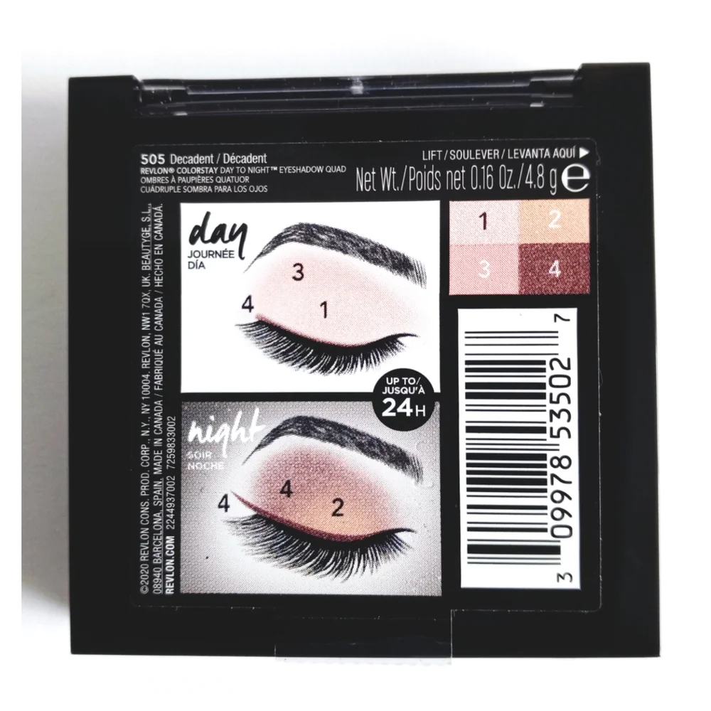 2/$9 or 4/$15 Revlon ColorStay Eye Shadow‎ Makeup